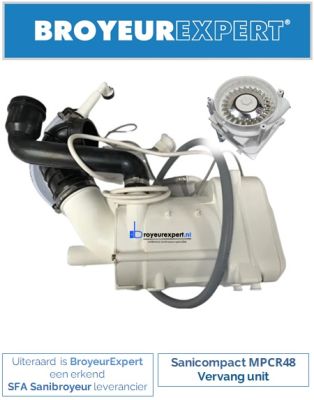 MPCR48 vervangunit Sanicompact 48