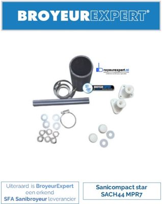 SACH44 Installatie kit Sanicompact Star 
www.broyeurexpert.nl