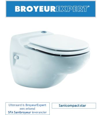 Sanibroyeur Sanicompact star 