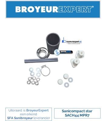 SACH44 Installatie kit Sanicompact Star 
www.broyeurexpert.nl
