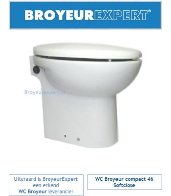 Wc broyeur compact 46 softclose