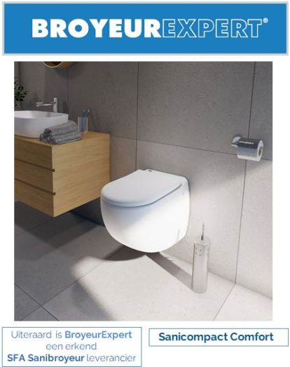 Sanibroyeur SFA Sanicompact Comfort C72LV pour WC 0044