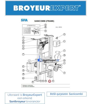 80SI-9230200  Sanicombi 