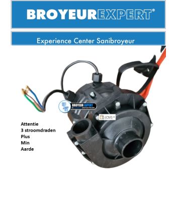 WC Broyeur motor incl vermaler