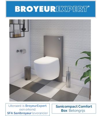 Sanibroyeur Comfort box C72LVCPLUSAGNL
verkrijgbaar bij www.broyeurexpert.nl