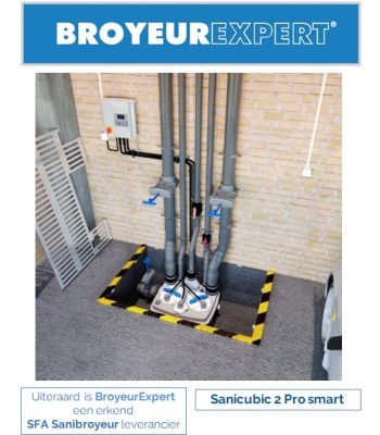 Sanibroyeur Sanicubic 2 Pro Smart