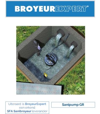 Sanibroyeur Sanipump GR S
https://www.broyeurexpert.nl/sanibroyeur-sanipump-gr-s.html