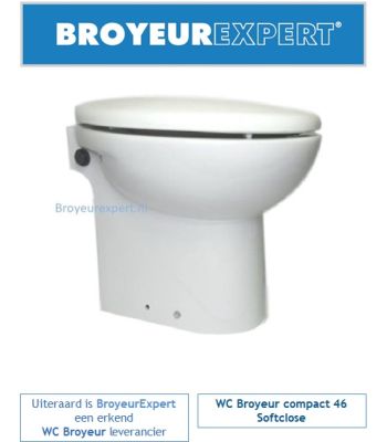 WC broyeur 46 met softclose zitting