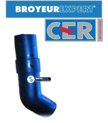 BROYEUR WC CERIT - Durite sortie moteur pour tout modèle CER et CER