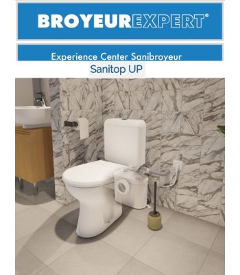 Sanibroyeur Sanitop UP verkrijgbaar bij www.Broyeurexpert.nl