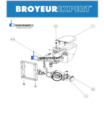 electro motor Sanicompact comfort