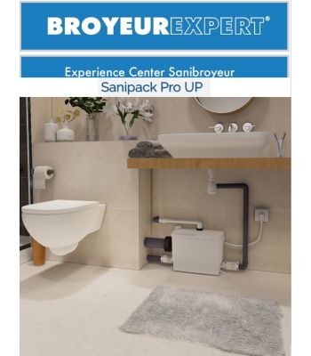 Sanibroyeur Sanipack up verkrijgbaar bij www.broyeurexpert.nl