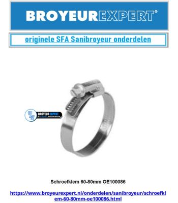 Schroefklem 60-80mm OE100086