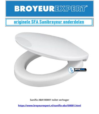 Sanifix ABA100001 toilet verhoger