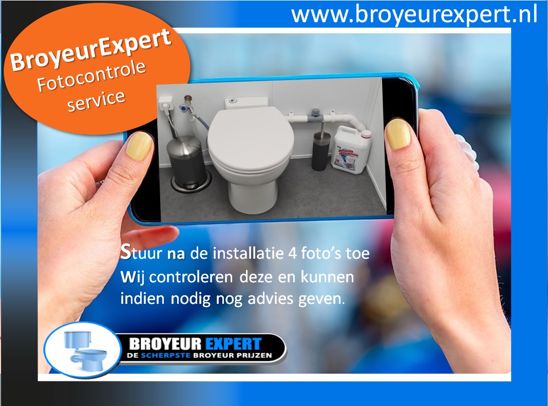 Installatie Sanibroyeur Compact Installatie Sanibroyeur Compact