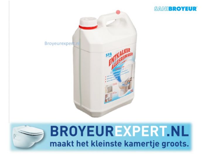 Sanibroyeur ONTKALKER 5 LITER Artikel 005007